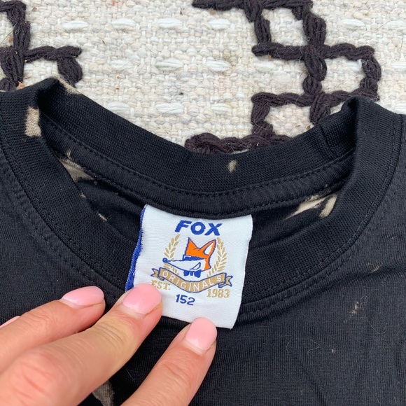 NWT black S/S reverse tie dye Amsterdam t shirt - Picture 10 of 16